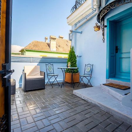 Ferienwohnung Blue House Citadel Elite Sighişoara Exterior foto