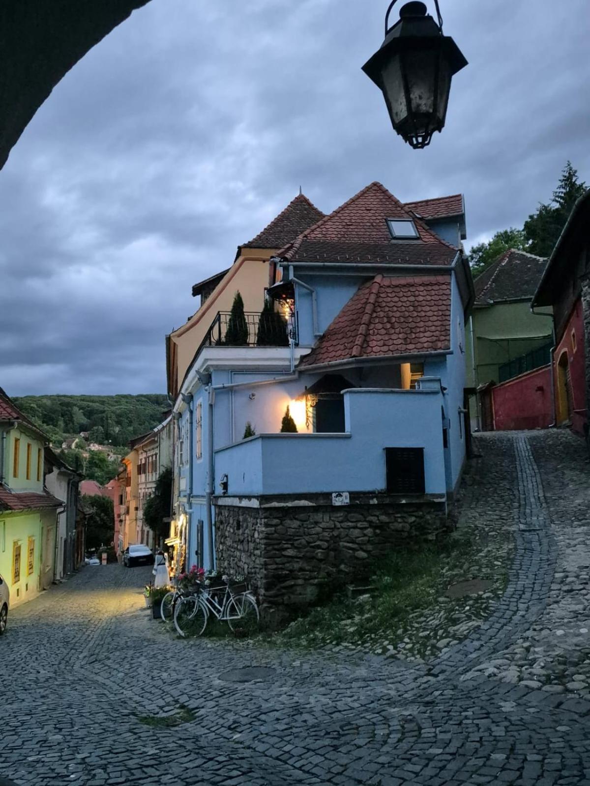 Ferienwohnung Blue House Citadel Elite Sighişoara Exterior foto