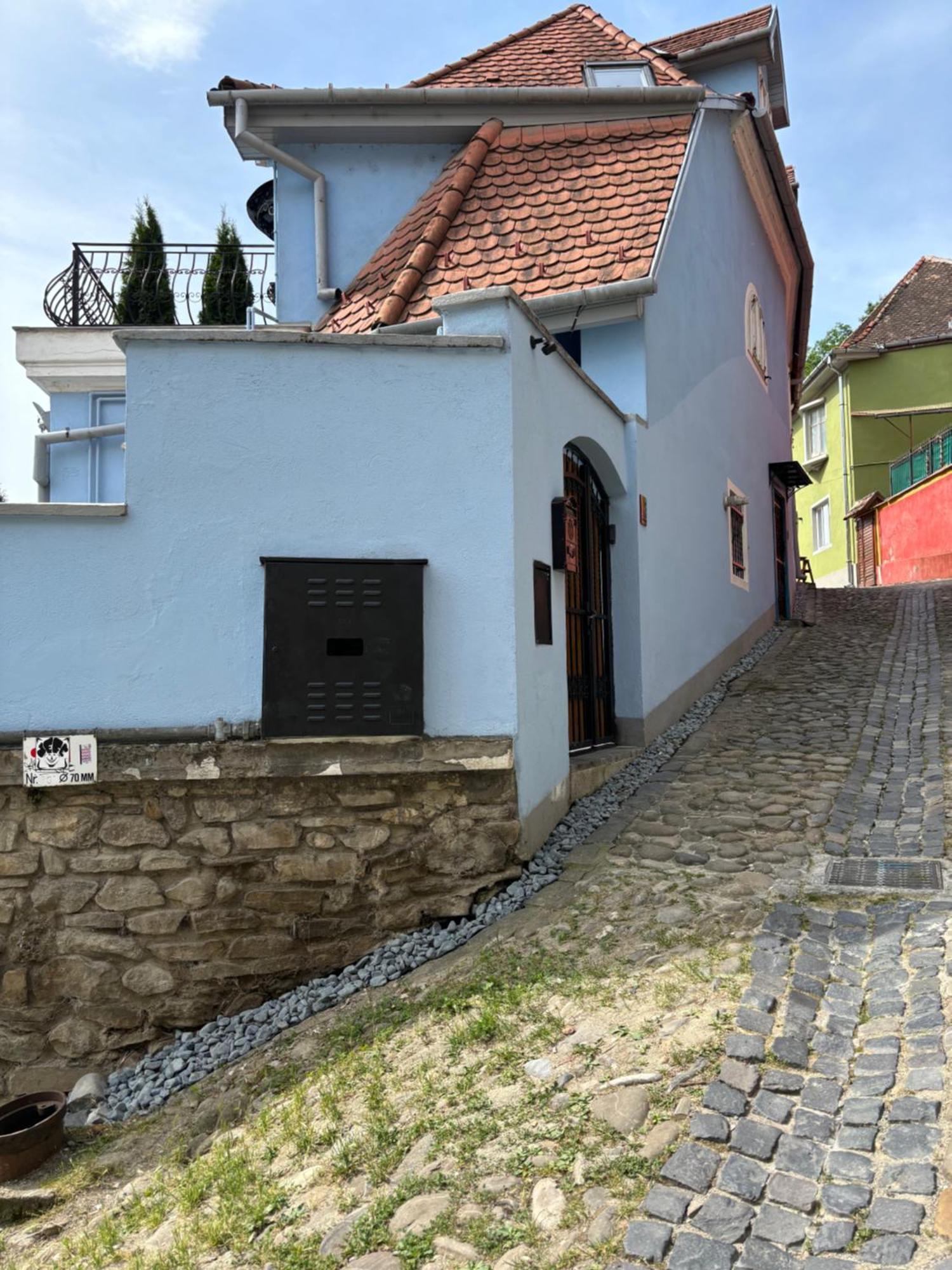 Ferienwohnung Blue House Citadel Elite Sighişoara Exterior foto