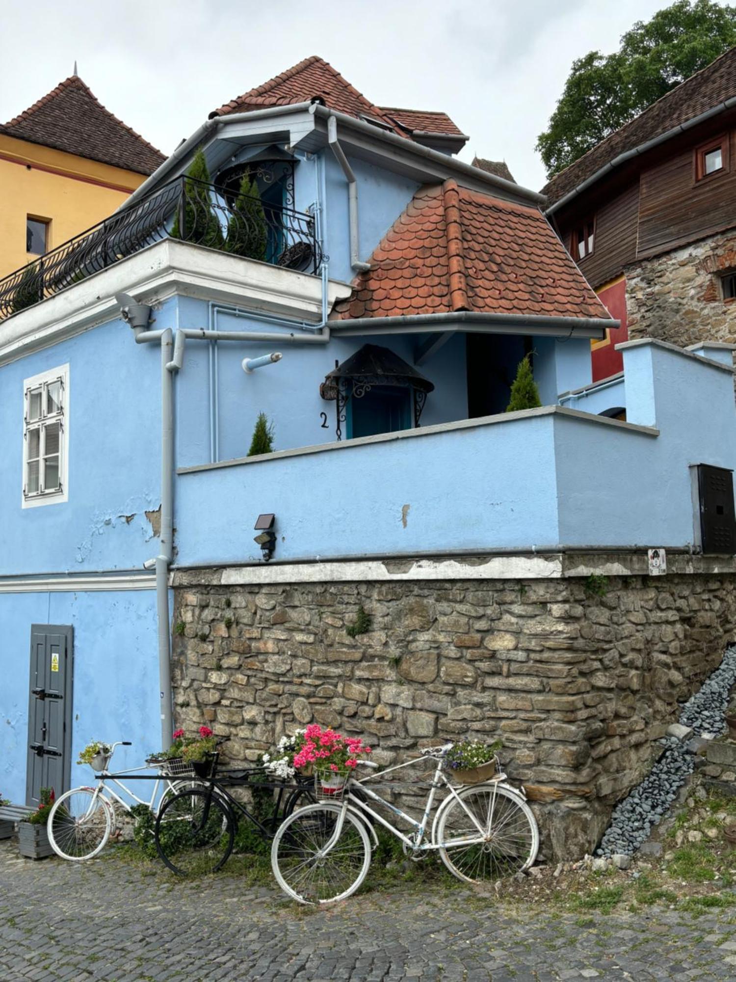 Ferienwohnung Blue House Citadel Elite Sighişoara Exterior foto