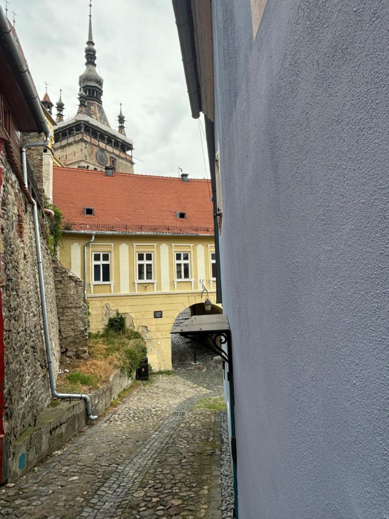 Ferienwohnung Blue House Citadel Elite Sighişoara Exterior foto